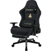 OEM Gamingstuhl, Ergonomisches Design, Verstellbare Armlehnen, Schwarz