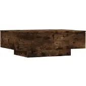 Syfax Couchtisch Räuchereiche 90x60x31 cm Holzwerkstoff