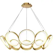 Toolight Hängelampe LED APP1800-CP Brush Gold