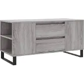 Syfax Couchtisch Grau Sonoma 102x44,5x50 cm Holzwerkstoff