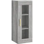 Syfax Wandschrank Grau Sonoma 34,5x34x90 cm