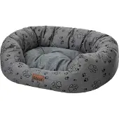PillowPrim Hundebett "Amazing" - 75x50cm - Wasserabweisendes Hundekörbchen mit herausnehmbarem Kissen |