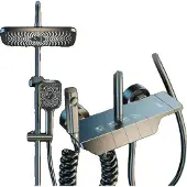 OEM Duscharmatur Set, Digitale Anzeige, Hydro Power Technologie, Grau ohne Anzeige