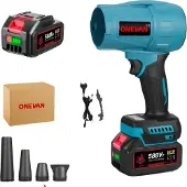 OEM Elektrischer Turbo-Bläser, 3500W Leistung, kabelloser Betrieb, 1Batterie 1EU Ladegerät