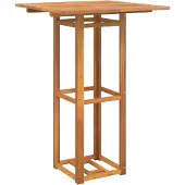 Syfax Bistrotisch 75x75x110 cm Massivholz Akazie