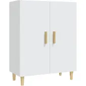 Syfax Sideboard Weiß 70x34x90 cm Holzwerkstoff