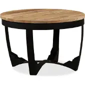Syfax Couchtisch Raues Massivholz Mango 60x40 cm