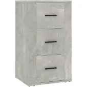 Syfax Sideboard Betongrau 40x33x70 cm Holzwerkstoff