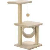 Syfax Katzen-Kratzbaum Sisal 65 cm Beige