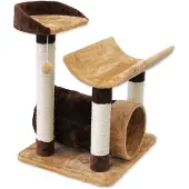 Magic Cat Ruheplatz Magic Cat Fiona braun 58x49x72cm