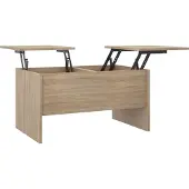 Syfax Couchtisch Sonoma-Eiche 80x50x42,5 cm Holzwerkstoff