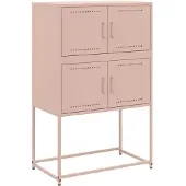 Syfax Sideboard Rosa 68,5x38,5x107 cm Stahl