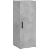 Syfax Wandschrank Betongrau 34,5x34x90 cm