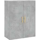 Syfax Wandschrank Betongrau 69,5x34x90 cm