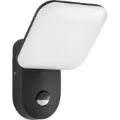 ITALUX 12W LED-Außenwandleuchte mit NAMMI 3K D-SENSOR-Sensor OWL-6206-S-3K
