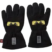 Lego Wear - Kid's Asmus 600 Fleece Glove - Handschuhe Gr 134/140 schwarz