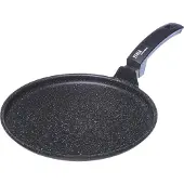 Moneta Etnea, Rund, Allzweckpfanne, Schwarz, Artech Stone, Etnea, Aluminium