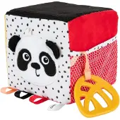 Canpol Babies BabiesBoo Soft Activity Cube weiche sensorische Würfel 1 St.
