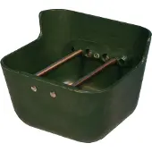 Gobel Futtertrog 7 Liter, Kunststoff, grün