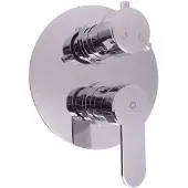 RAV copy of ZAMBEZE Unterputz-Einhand-Brausebatterie mit Chromschalter SLEZAK