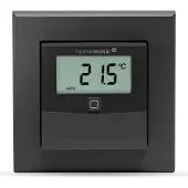 Homematic IP Smart-Home-Zubehör "Temp.- und Luftfeuchtigkeitssensor Display –innen (150180A0)", grau (anthrazit), B:8,6cm H:5,5cm T:2,35cm, Smart-Home-Stationen, Smart-Home-Zubehör