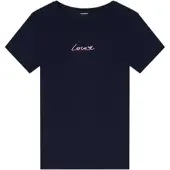 Emporio Armani für Damen. EW000408_AF19049 T-shirt Saint Valentine navy (S), Heimtextilien, Baumwolle, Kurzarm, Marine