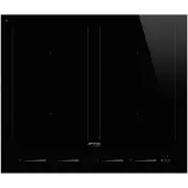 Smeg SIM1644D Induktionskochfeld, Schwarz