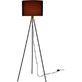Lux.pro Stehleuchte [H:155cm] Stehlampe Standleuchte Bodenlampe Lampe Schwarz []