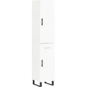 Syfax Highboard Weiß 34,5x34x180 cm Holzwerkstoff