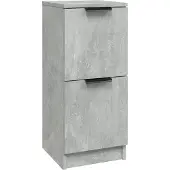 Syfax Sideboard Betongrau 30x30x70 cm Holzwerkstoff