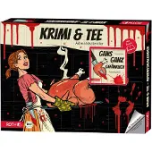Roth Krimi & Bio-Tee-Adventskalender - 24 Bio-Teesorten & 24 Kurzkrimis zum Lesen - Tee Adventskalender für Krimifans, ohne Schokolade