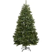 Syfax Künstlicher Weihnachtsbaum Klappbar mit Ständer Grün 240 cm