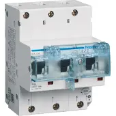 Hager HTN380E SLS-Schalter 3 polig E-Charakteristik 80A für Hutschienenmontage