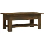 Syfax Couchtisch Räuchereiche 102x55x42 cm Holzwerkstoff
