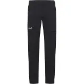 Jack Wolfskin - Women's Hikeout Zip Away Pants - Zip-Off-Hose Gr 46 - Short schwarz
