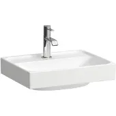 Laufen MEDA Handwaschbecken, unterbaufähig, 450x350mm, 1 Hahnloch, ohne Überlauf, H8151117571111, Farbe: Weiß Matt