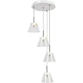 Rabalux 5032 Pendelleuchten Aviana LED 24 Metall Glas weiß