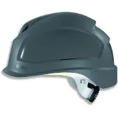 Uvex pheos B-S-WR Schutzhelm mit Lüftung- mit Drehradsystem - gekürztem Schirm grau 52 cm - 61 cm - 9772832 - grau