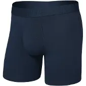 Saxx - Droptemp Cooling Cotton Boxer Brief Fly - Alltagsunterwäsche Gr M blau