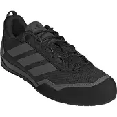 Adidas Wanderschuh TERREX "SKYCHASER SOLO", Herren, Gr. 45, cschwarz, carbon, grefou, Gummi, Synthetik, Textil, Schuhe Wanderschuh