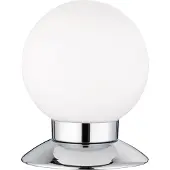 TRIO LED Tischlampe Princess 13cm chrom