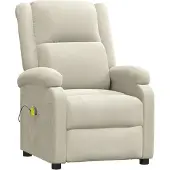 Syfax Massagesessel Creme Samt