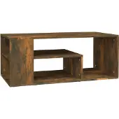 Syfax Couchtisch Räuchereiche 100x50x40 cm Holzwerkstoff