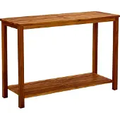 Syfax Garten Konsolentisch 110x40x75 cm Massivholz Akazie
