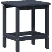 Syfax Beistelltisch Marineblau 38 x 38 x 46 cm Polyethylen
