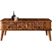AEA Design Couchtisch Tische Rechteckig Holz Wohnzimmer Tisch Moderne Möbel Luxus