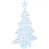 Syfax Weihnachtsbaum Kaltweiß 120 cm Acryl 100 LEDs