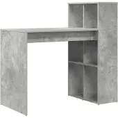 Syfax Schreibtisch Beton Grau Holzwerkstoff 108 x 55 x 103.5 cm