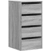 Syfax Kommode Grau Sonoma 40x41x76 cm Holzwerkstoff