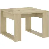 Syfax Beistelltisch Sonoma-Eiche 50x50x35 cm Holzwerkstoff